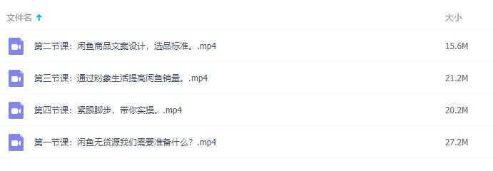 闲鱼无货源项目，月入6000+操作视频教程-网创资源大全