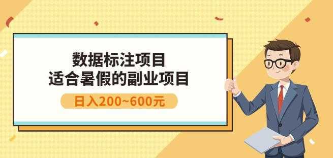副业赚钱：人工智能数据标注项目，简单易上手，小白也能日入200+-网创资源大全