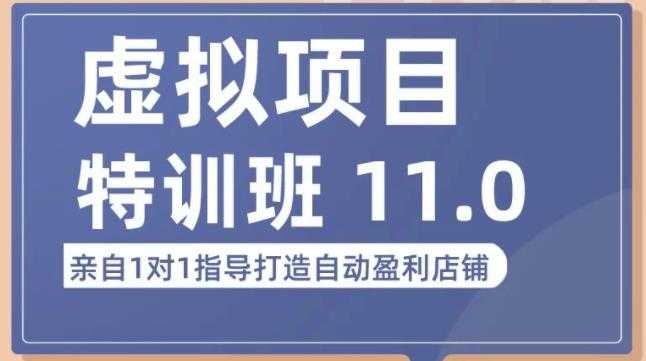 图片[1]-陆明明·虚拟项目特训班（10.0+11.0），0成本获取虚拟素材，0基础打造自动盈利店铺-网创资源大全