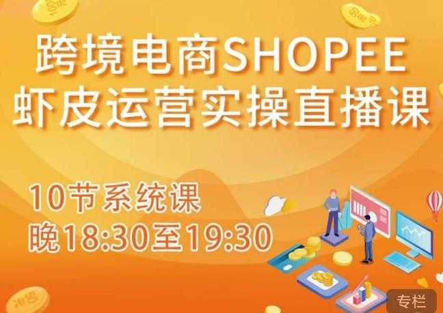 图片[1]-跨境电商Shopee虾皮运营实操直播课，从零开始学，入门到精通（10节系统课）-网创资源大全
