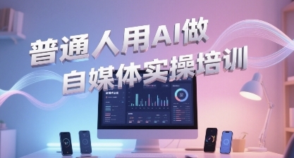 一般一个在用AI运营自媒体，帮助你轻轻松松打开AI短视频创作之途-网创资源大全
