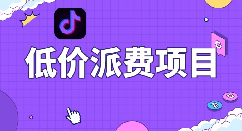 抖音低价派单项目，0门槛，日入1000+很轻松，小白可操作【揭秘】-暖阳网-优质付费教程和创业项目大全-网创资源大全